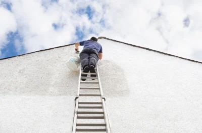 Peinture extérieure à Courseulles-sur-Mer — façades et ravalement